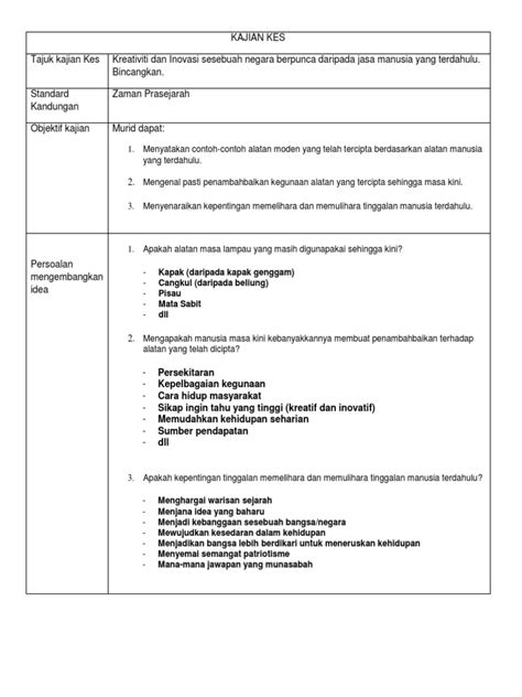 Contoh Kaedah Kajian Kes Sejarah Tingkatan 4 2020 Images And Photos