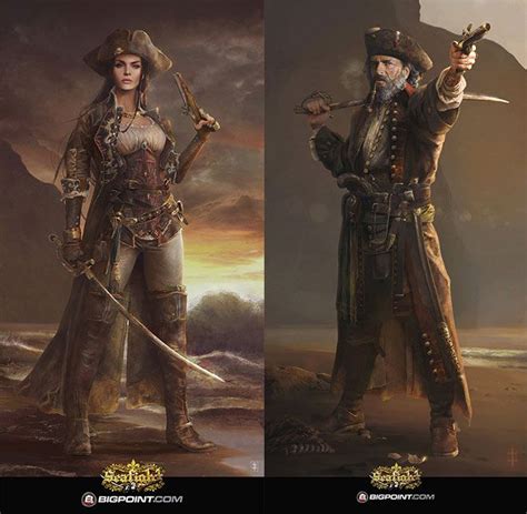 45 Pirate Character Designs In A Diverse Range Of Styles Character Design Pirates Pirate Art