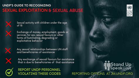 Sexual Exploitation And Abuse United Nations Development Programme