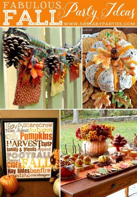 Fabulous Fall Party Ideas From Sassaby Parties Diy Party Games Bridal