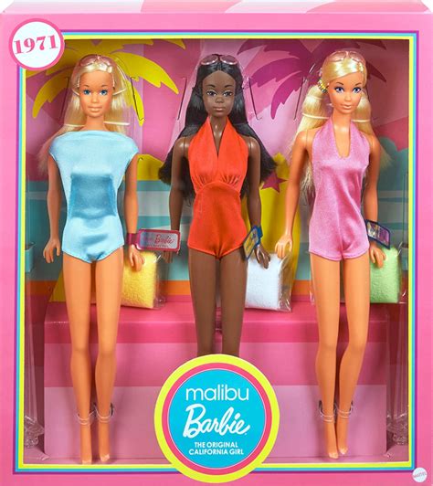 Barbie Signature Malibu Barbie Friends Vintage Reproduction Gift Set YouLoveIt Com