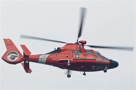 Coast Guard Helicopter Crew Rescues 2 People From Lake Michigan