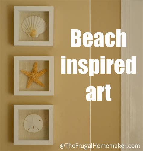 Beach Inspired Art Sea Shell Art