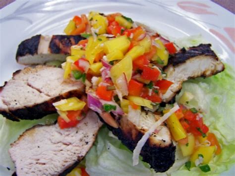 Maybe you would like to learn more about one of these? Grilled Lime-Cilantro Chicken With Mango Salsa Recipe ...