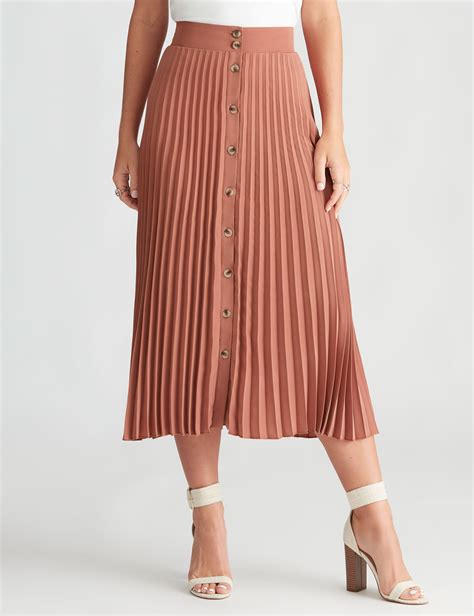 Table Eight Midi Length Pleat Skirt Ezibuy Australia