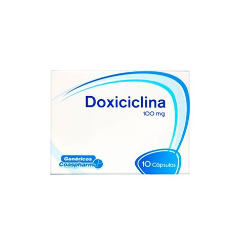Doxiciclina 100mg Caja X 10 Capsulas