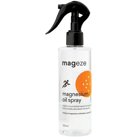 Check spelling or type a new query. Mageze Magnesium Oil 250ml - ePharmacy