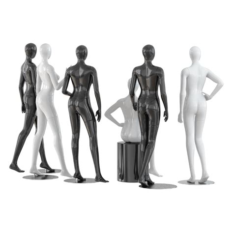 Collection Of Six Faceless Female Mannequins 29 By Jockermax3ddd 3docean