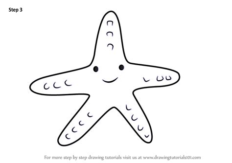 See more ideas about drawn fish, drawings, fish art. Learn How to Draw a Starfish for Kids (Animals for Kids ...