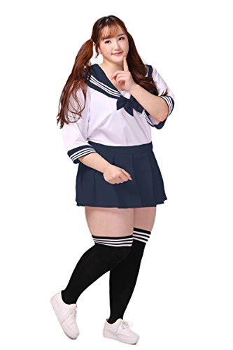 Bs Anime School Uniforms Plus Size Navy Sailor Suits 1x 5x 14 32