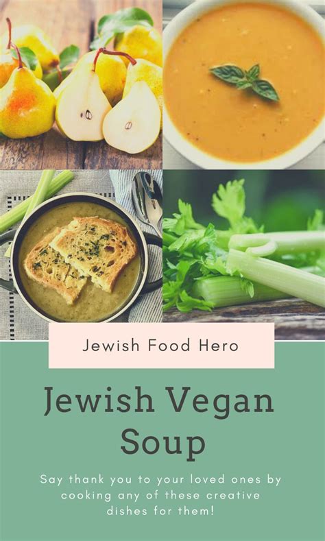 Browse vegetarian recipes and find great ideas for meat alternatives. Jewish Vegan Soup in 2020 | Vegan soup, Whole food recipes, Vegan soup recipes