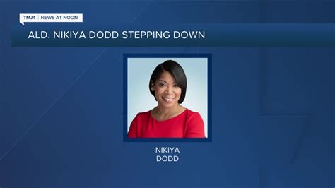 Milwaukee Ald Nikiya Dodd Stepping Down Report
