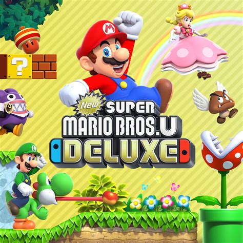 New Super Mario Bros U Deluxe Nintendo Switch Games Nintendo
