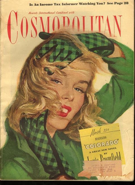 Cosmopolitan March 1947 Ephemera Forever Vintage Illustration Magazine Illustration