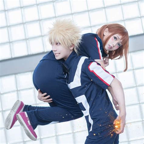 Buy Zerogoo Anime Mha Bnha Cosplay Costume Uniform Outfit With 3 Keychains Halloween Online At