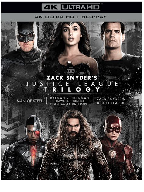 Zack Snyders Justice League Trilogy Ultimate Collectors Edition 4k Ultra Hd Blu Ray Free