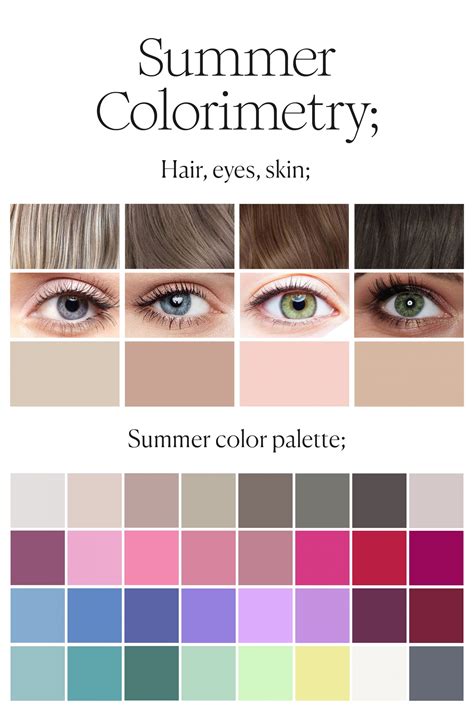 Colour Your Style Colourimetry For Summer Types Lookiero Blog