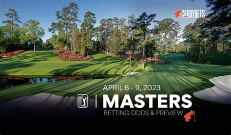 2023 Masters Betting Odds And Preview