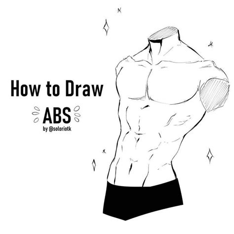 Art Tutorial On Instagram How To Draw Abs Artylesson Follow Artylesson For More Follow