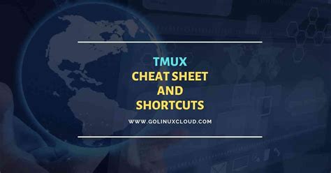 Tmux Cheat Sheet And Shortcut Commands Golinuxcloud