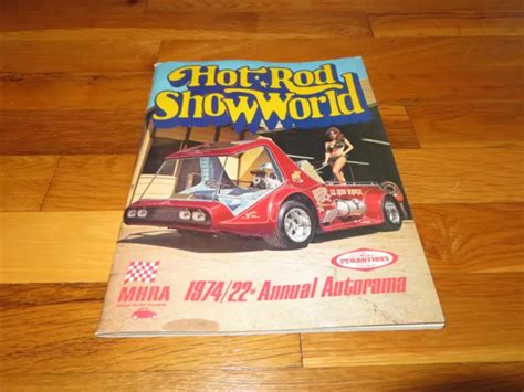 Hot Rod Show World 1974 Annual Spring Edition Magazine Excellent