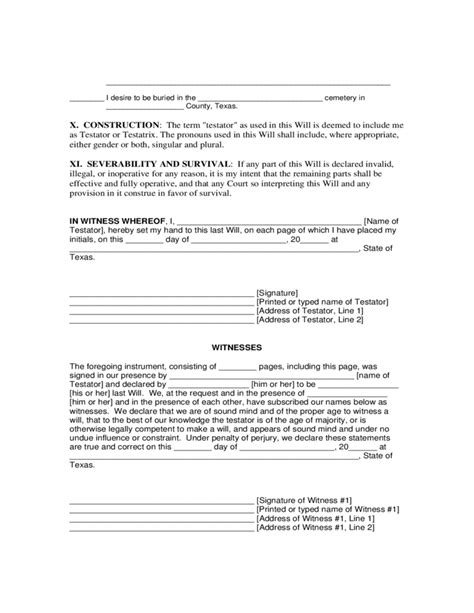 This is done because we can only provide the skeleton of the document. Sample Last Will and Testament Form Free Download