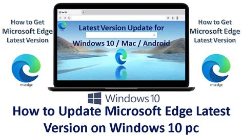 How To Update Microsoft Edge Latest Version In Windows 10 And Mac How