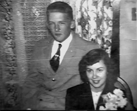A Very Young Jerry Lee Lewis With His First Wife Dorothy Barton Their