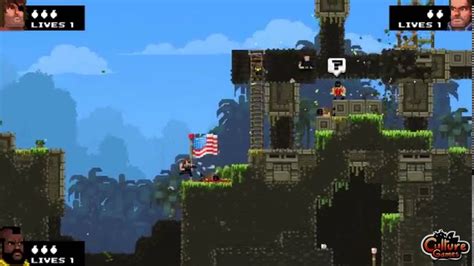 Lets Play Broforce Culture Games Youtube