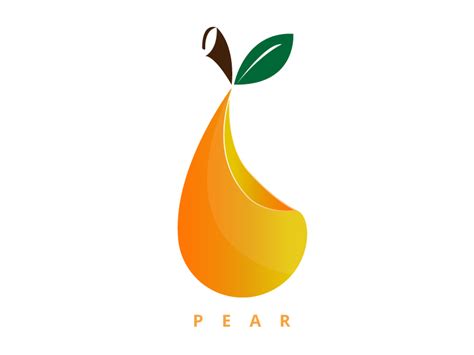 Pear Logo By Mariia Revina Branding Packaging And Graphic Designer On