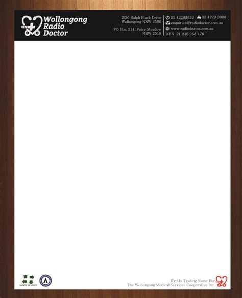100+ vectors, stock photos & psd files. Radio Letterhead Design for Wollongong Radio Doctor by ...