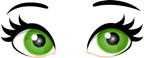 Green Female Eyes Png Clip Art Best Web Clipart
