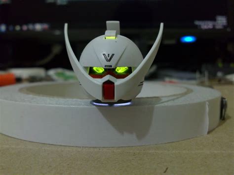 Want to discover art related to gundam_zaku? Hobby and gunpla: Evolution of my gundam LED head unit