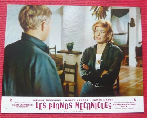 Les Pianos Mecaniques Original Poster France Ferracci Antonio Bardem 47x63 120x160cm
