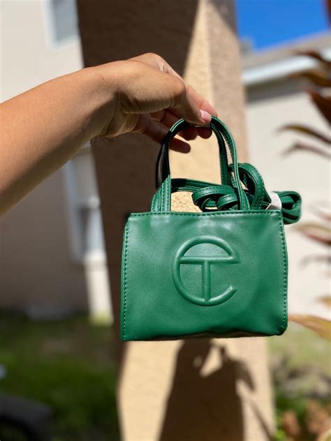 Dark Green Telfar Bag 🐢 Bags Pretty Bags Purses