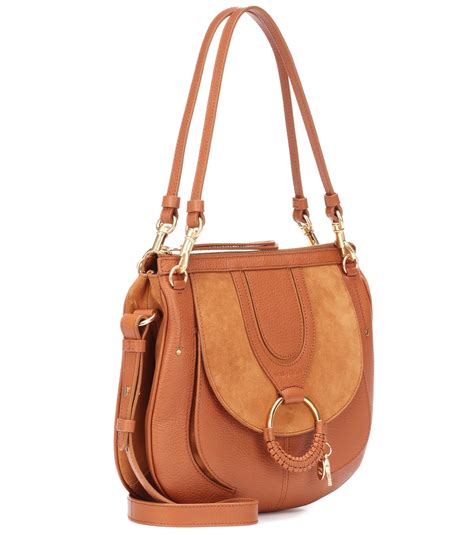 See By Chloé Leather Hana Shoulder Bag In Brown Lyst