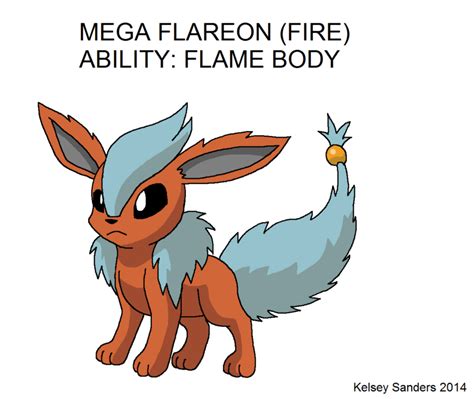 Mega Flareon By Kelseyedward On Deviantart