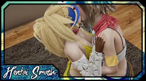 Yuna And Rikku Make Out Before Having Lesbian Sex On The Bed Final Fantasy X Hentai Redtube