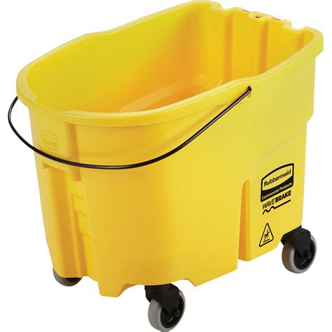 Rubbermaid Wavebrake Mop Bucket 875 Us Gal 35 Qt Capacity