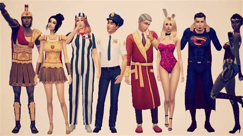 The Sims 4 Halloween Costumes Sims 4 Gameplay Episode