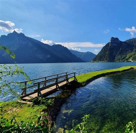 Jezero Traunsee Poznáváme Rakousko