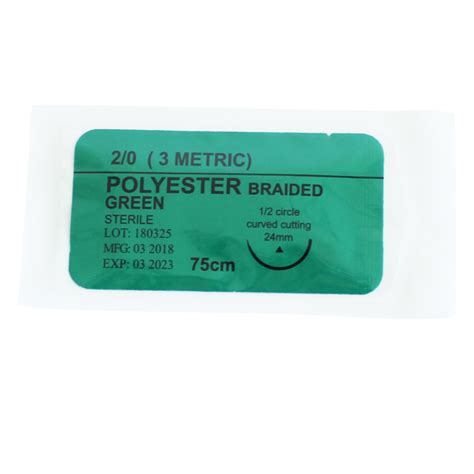 Non Absorbable Sutures Polyester Suture Trans Africa Medicals