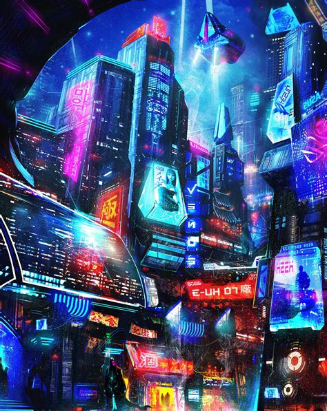 Cyberpunk Neon City Wallpapers Top Free Cyberpunk Neon City