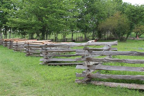 Split rail fences give a rustic, casual look to any property and can provide a level of functionality as well. Back-to-Basics | Building Fences and garden supports using sticks and small logs | HubPages