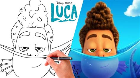 How To Draw Luca Characters Easy Drawings Dibujos Faciles Dessins