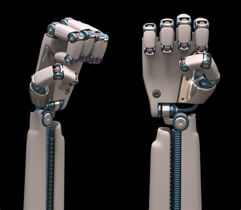 premium photo robotic hands