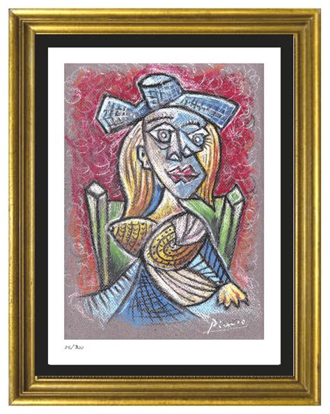 Pablo Picasso Signed And Hand Numbered Limited Edition