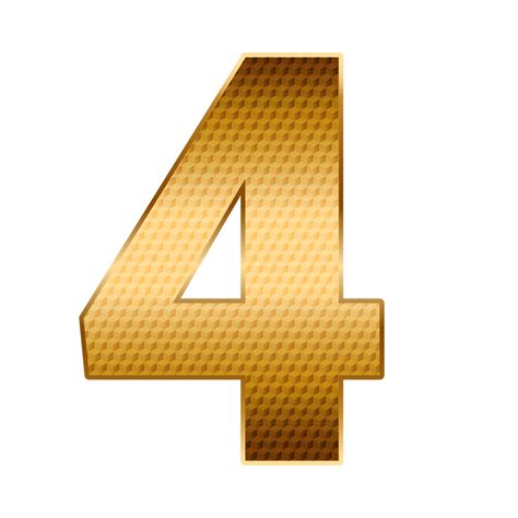 Gold Number 13 Png