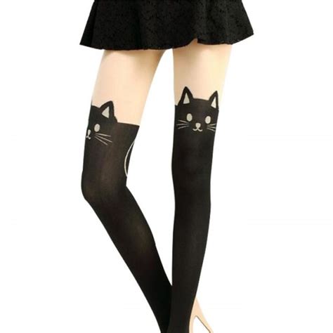 Колготки Aliexpress New Sexy Stockings Women Cute Cat Tail Leggings Female Catoon Stocking Sexy