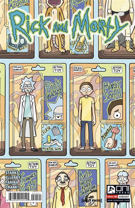 Rick And Morty 24 Monster Cover Fresh Comics